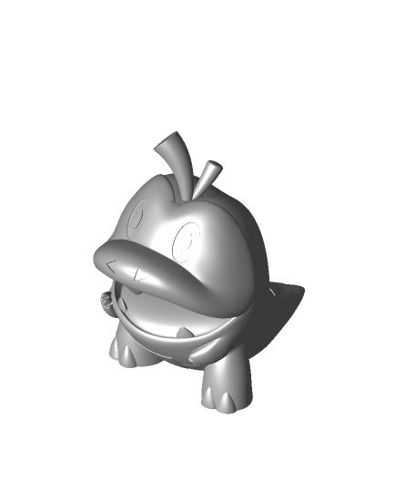 fuecoco Pokémon 3D print model - Mito3D