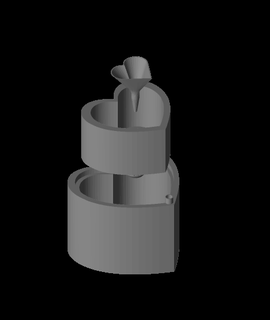 erfüllend Herz Remix Simp 3d print model - Mito3D