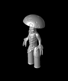 fungus - mushroom men np dev Hobbies & Games 3d print model - Mito3D