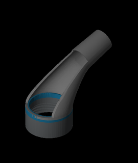 embudo cepillo cortador combustible mezclador botella 3d print model - Mito3D