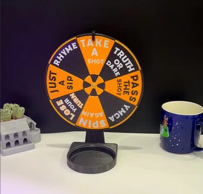funny game spin lucky wheel - 3d by miadesign on thangs 3d print model - Mito3D