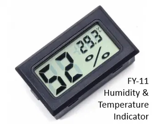 fy-11 digital humidity temp meter magnet mount - 3d by buckybrainz on thangs 3d print model - Mito3D