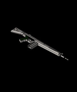 g3 agression pistolet 3d modèle pleut 3d print model - Mito3D