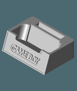 game Boy dmg 01 exibição ficar pé estikuma 3d print model - Mito3D