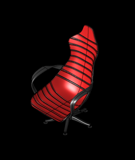 gaming chair 3d model mattias hellberg thangs 3d print model - Mito3D