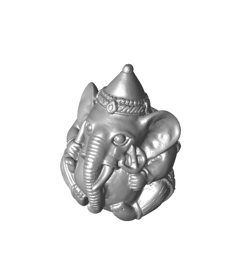 Ganesha pot ventre univers 3d modèle 3D print model - Mito3D