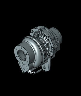 garret turbocharger gt37stp 3d model lgphysna thangs 3d print model - Mito3D