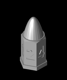 gaslands - bullet dice skid 3d model thangs 3d print model - Mito3D