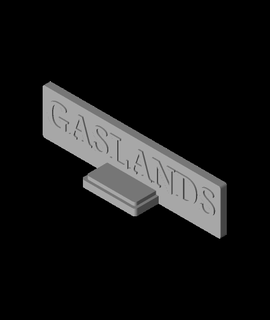 gaslands cancelli 3d modello sablebadger grazie 3d print model - Mito3D