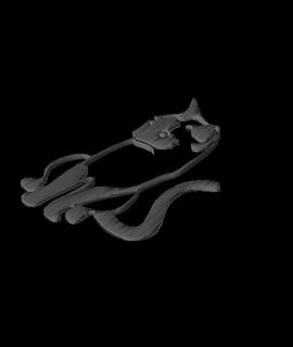 gato sião criaortopedia animais 3d print model - Mito3D