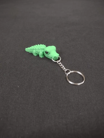 gator keychain - 3d by built bot on thangs 3d print model - Mito3D
