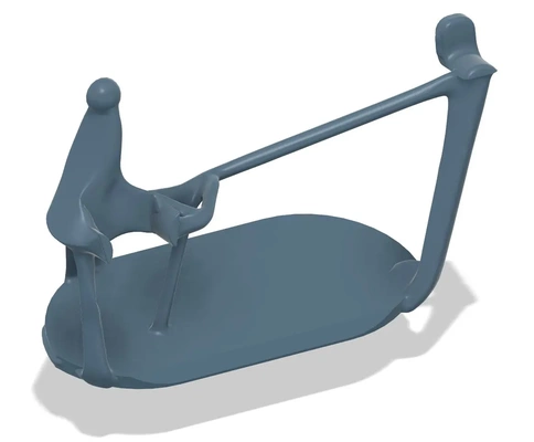 gd caliper stand 8in - 3d by bubsbuilds on thangs 3d print model - Mito3D