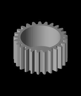 gear box slate technologies 3d print model - Mito3D