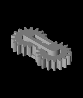 gear fidget 2stl punchingbagofsadness 3d print model - Mito3D