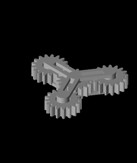 gear fidget 4stl punchingbagofsadness 3d print model - Mito3D