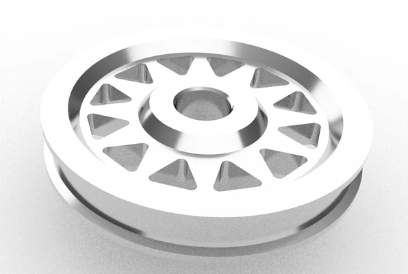 general purpose wheel 12cm dia - 3d by pyukiopy on thangs 3d print model - Mito3D