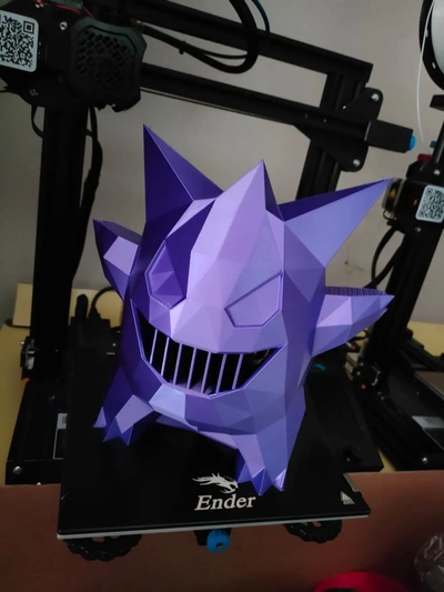 gengar air cooler - 3d by alessio river family on thangs 3d print model - Mito3D