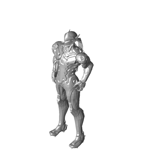genji overwatch support free 3d model thangs 3D print model - Mito3D