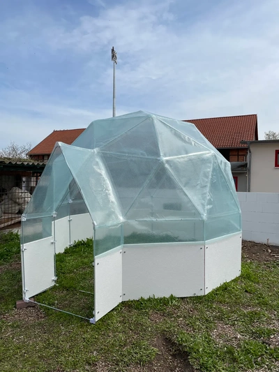 geodesic greenhouse dome - parts 3d by storknest projects on thangs 3d print model - Mito3D