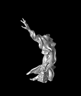 fantasma suporte livre remixar 3d modelo robin3dverse 3d print model - Mito3D