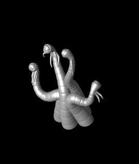 giant eye stalk beast np dev Hobbies & Games 3d print model - Mito3D