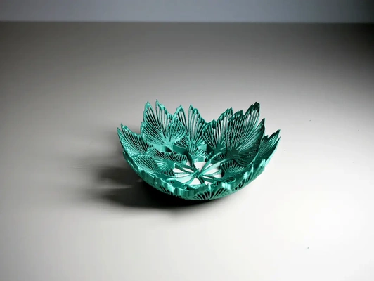 ginkgo bowl simplified - 3d by printbunny on thangs 3d print model - Mito3D