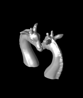 giraffe heart 3d model juankmed thangs 3d print model - Mito3D