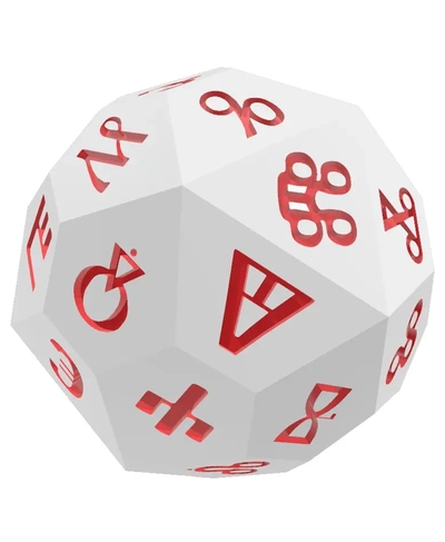 glagolitic alphabet d40 polyhedral die - 3d by alphabetical dice on thangs 3d print model - Mito3D