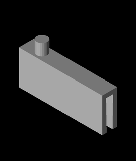 bicchiere porta cerniera 3d modello jake grazie 3d print model - Mito3D