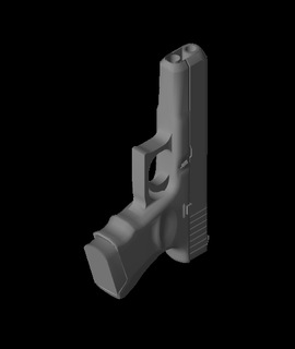 glock-18obj 3d model felix as thangs 3d print model - Mito3D