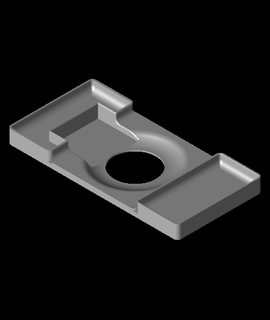 resplandor gridfinity herramienta titulares escudo aficiones juegos 3d print model - Mito3D