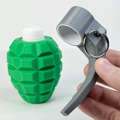 glue stick grenade - grip holder 3d by printstart3d on thangs 3d print model - Mito3D