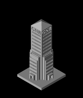 gnb bâtiment stl 3d modèle zoharbs235 3d print model - Mito3D