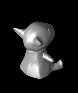 gobbo goblin reproduziu 3d print model - Mito3D