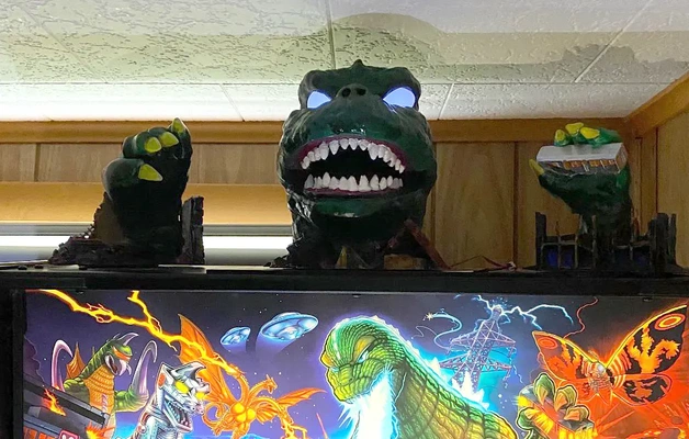 godzilla pinball topper - 3d by jdonessoni on thangs 3d print model - Mito3D