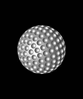 golf ball v1stl mechadesign 3d print model - Mito3D