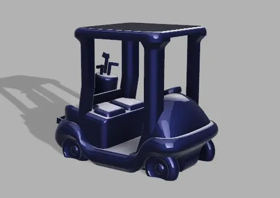 golf buggy v1stl - 3d by jonolarta on thangs 3d print model - Mito3D