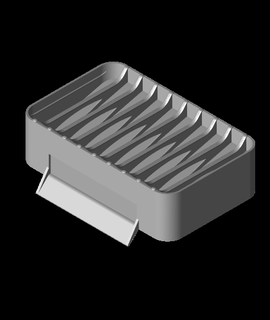 goo less jabón plato 3d modelo glabifrones gracias 3d print model - Mito3D