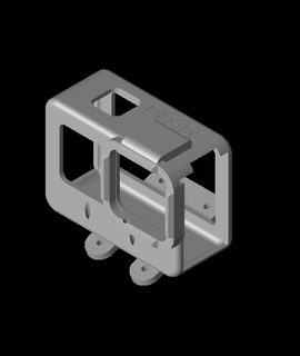gopro 9 10 zangão suporte cobrir bainha anti colisão 3d modelo 3d print model - Mito3D