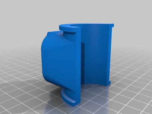 gopro bike mount 31mm zipties - 3d by justthangs on thangs 3d print model - Mito3D