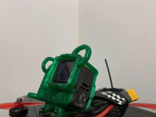 gopro hero 6 7 cage mount ak47 & apex - 3d by meekaah on thangs 3d print model - Mito3D
