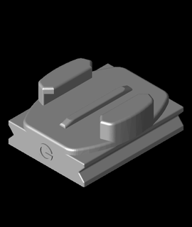 gopro mount tripodstl tamtamhun 3d print model - Mito3D