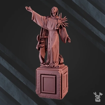 gothic statue - 3d by dakkadakkastore on thangs 3d print model - Mito3D