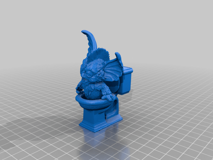 Gremlin kepçe 3d print model - Mito3D
