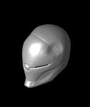 grey fox cyborg ninja helmet v1 3d model thangs 3d print model - Mito3D