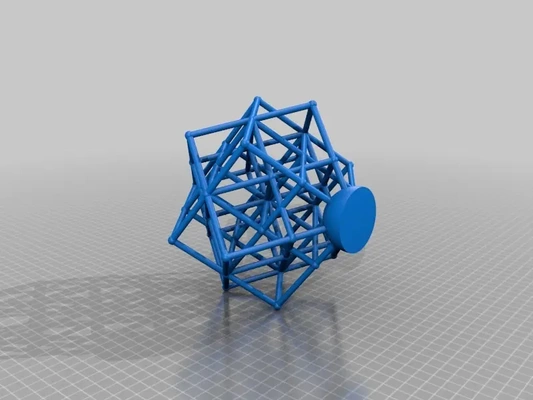 grid cube torture test - 3d by tobiasreckinger on thangs 3d print model - Mito3D