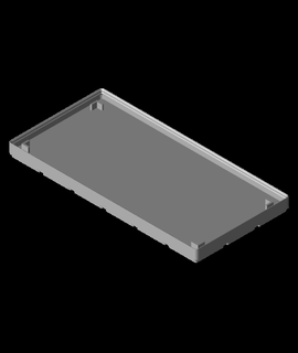 gridfinity levigatura foglio titolare supporto 3d print model - Mito3D