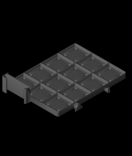 gridfinity Prusa Werkzeug Halter Unterstützung Hobbys Spiele 3d print model - Mito3D