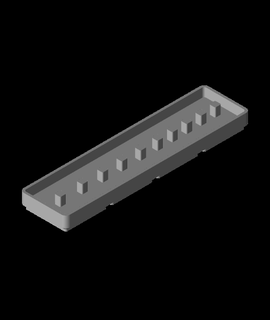 gridfinity - 1 4 socket holders metric & 3d print model - Mito3D