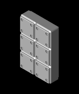 gridfinity discar indicador suporte 3d print model - Mito3D